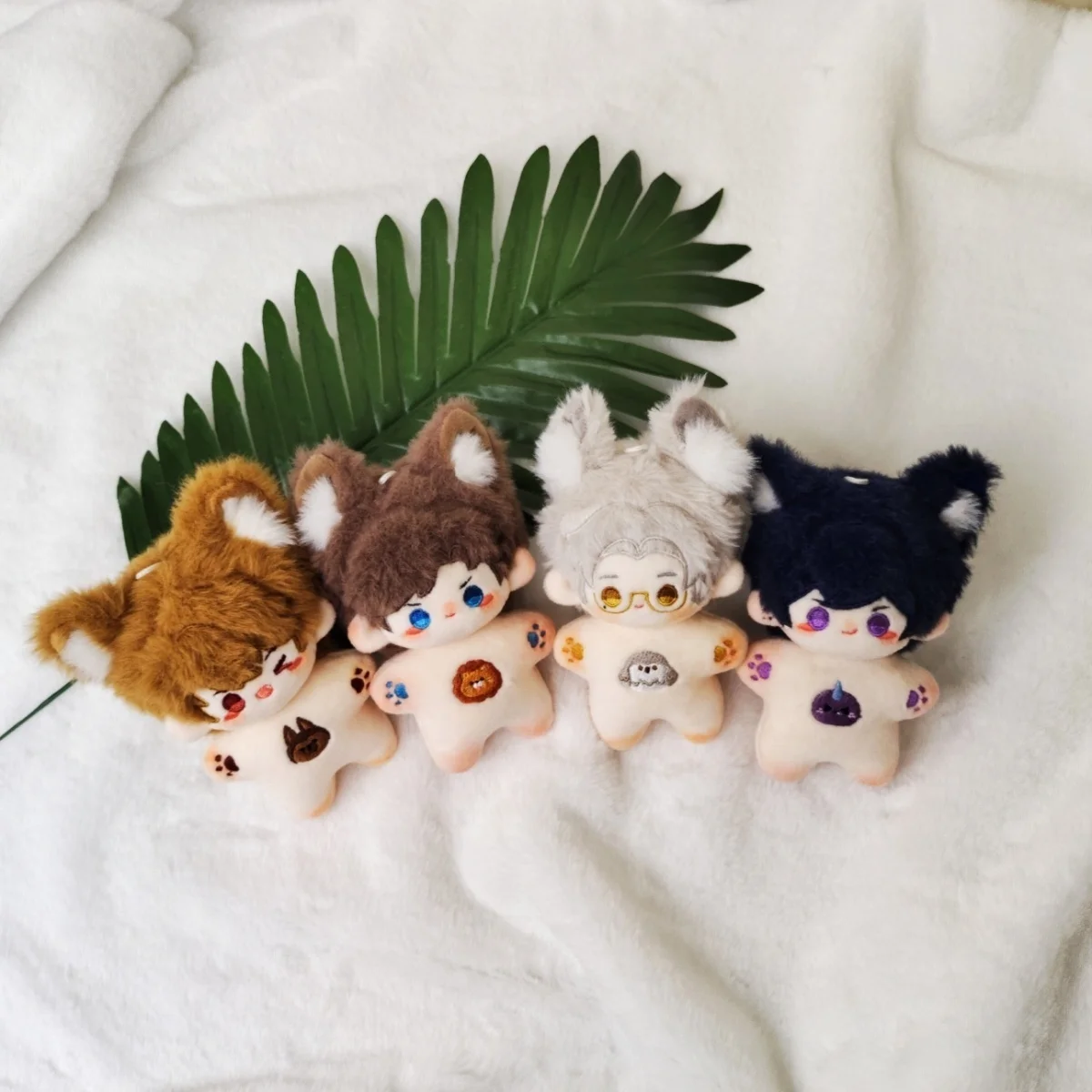 

Game Tears of Themis Luke Pearce Artem Wing Cute Plush Cotton Stuffed Doll Plushie Starfish Body Collection 10cm Cosplay Gift