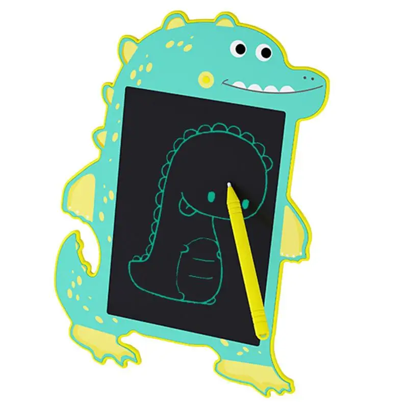 

Планшет для рисования с ЖК-дисплеем, электронный планшет для рисования в форме динозавра для детей, доска для рисования 8,5 дюйма, детские игрушки, инструменты для рисования, электроника