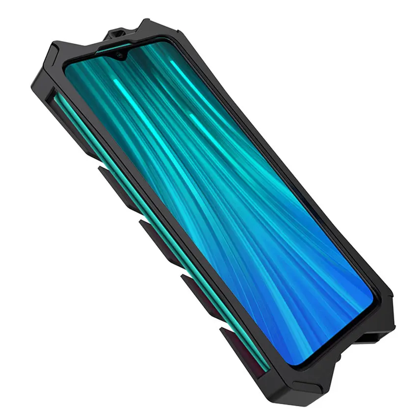 Metal Steel Machinery Series For Xiaomi Redmi Note 10 Pro Thor Heavy Duty Armor Aluminum For Xiaomi Redmi Note 10 Pro Case Cover