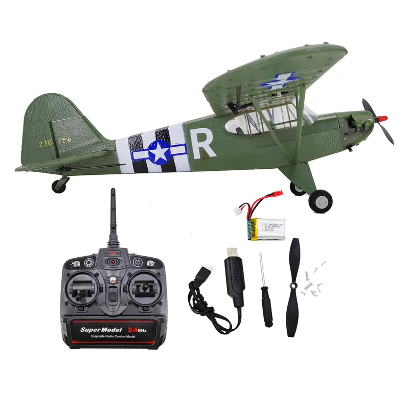 

Модель самолета Fx9703 Kubingke 1/16 J3 с дистанционным управлением, модель бесщеточного четырехканального 3d самолета с неподвижным крылом, детская игрушка