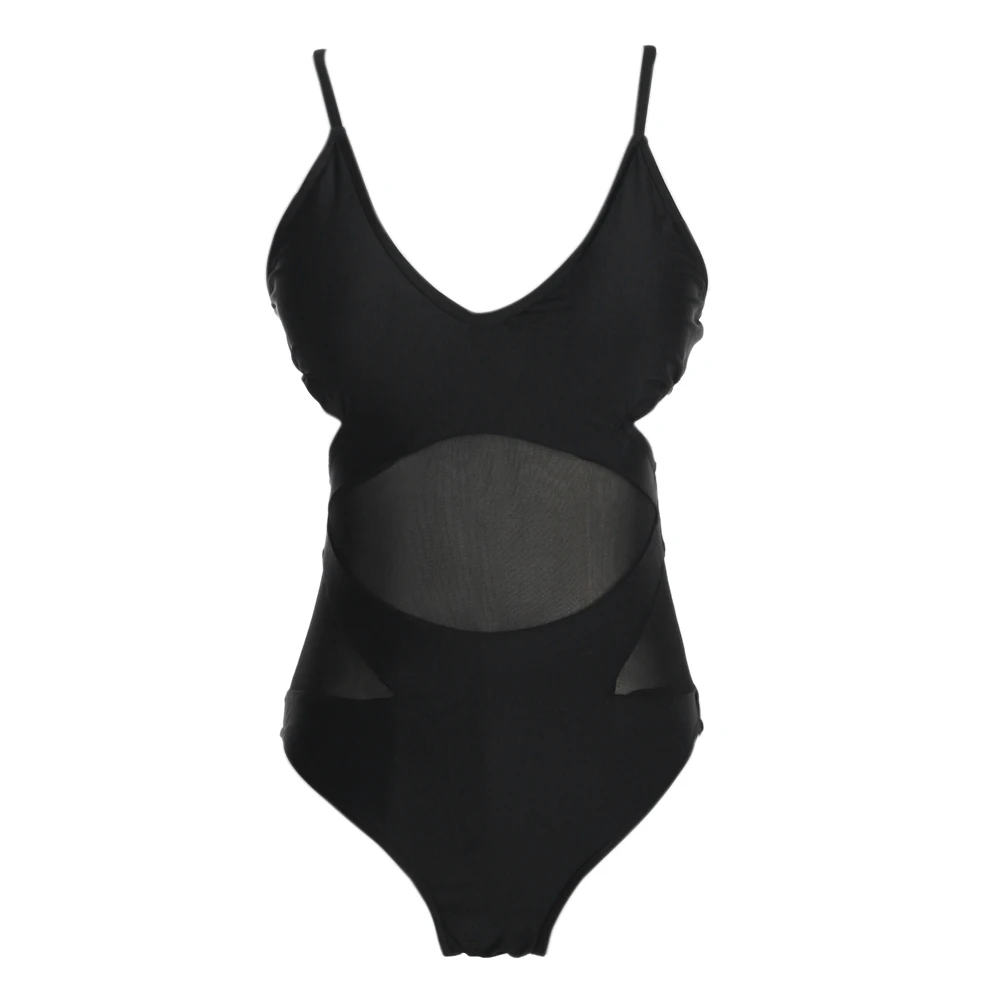 

Women One Piece Swimsuit Bathing Monokini Push Up Padded Bikini Solid Swimwear Women One Piece Swimsuit