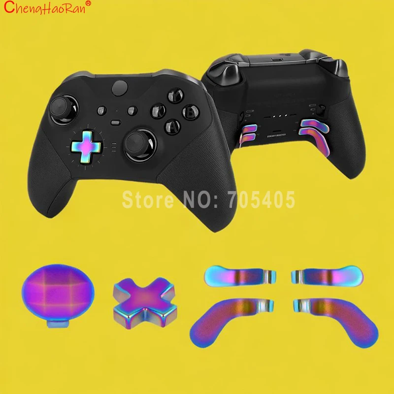 Фото 1 шт. для XBOX Elite1 2 Xbox One Generation контроллер джойстик кнопка регулировки лопатка задняя клавиша металлическая ручка аксессуары №2