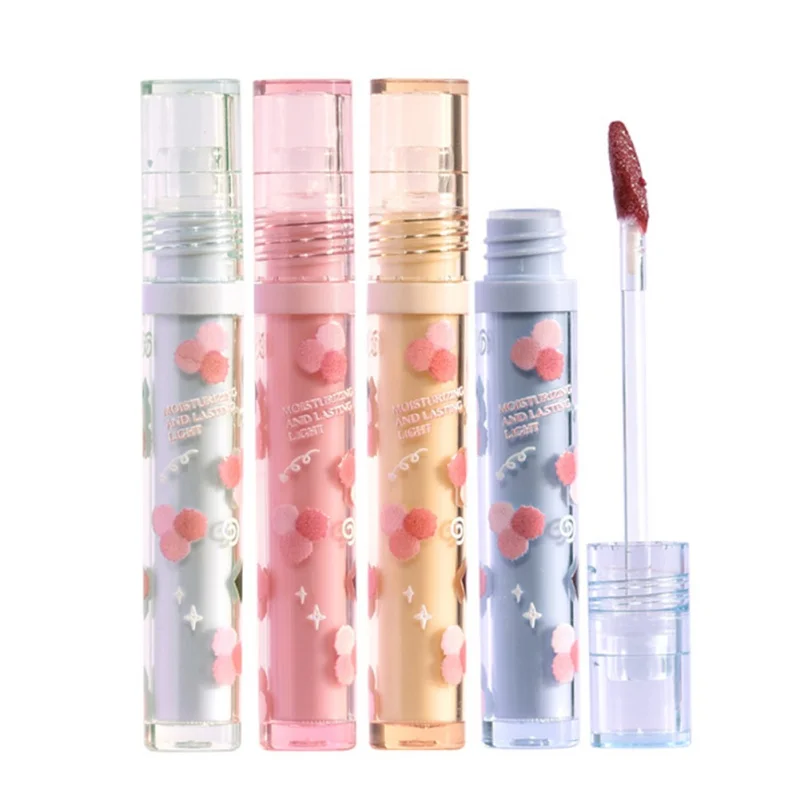 

Lip Gloss Shimmer Liquid Lipstick High Shine Tinted Lip Shimmer & Sparkle for Girls And Women Lip Makeup Moisturizer Lip Gloss