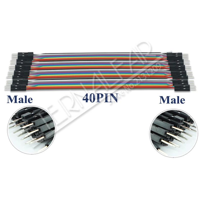 

Перемычка Dupont 10 см «папа-папа» + «мама-папа» + «мама-мама» + «мама-мама» Кабель Dupont для Arduino PCB DIY 40Pin