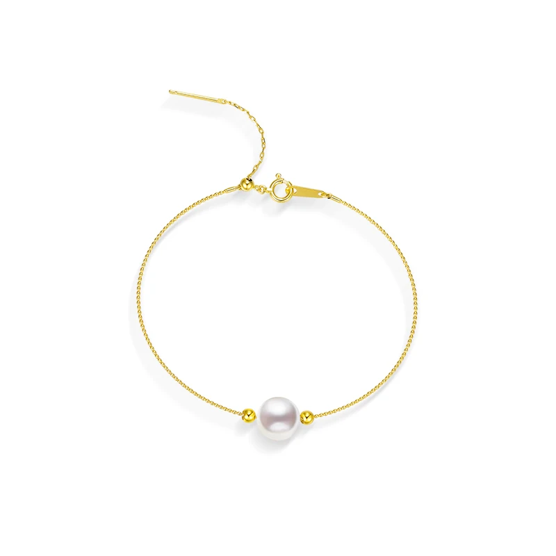 

Женский браслет из натурального пресноводного жемчуга, 8-9 мм