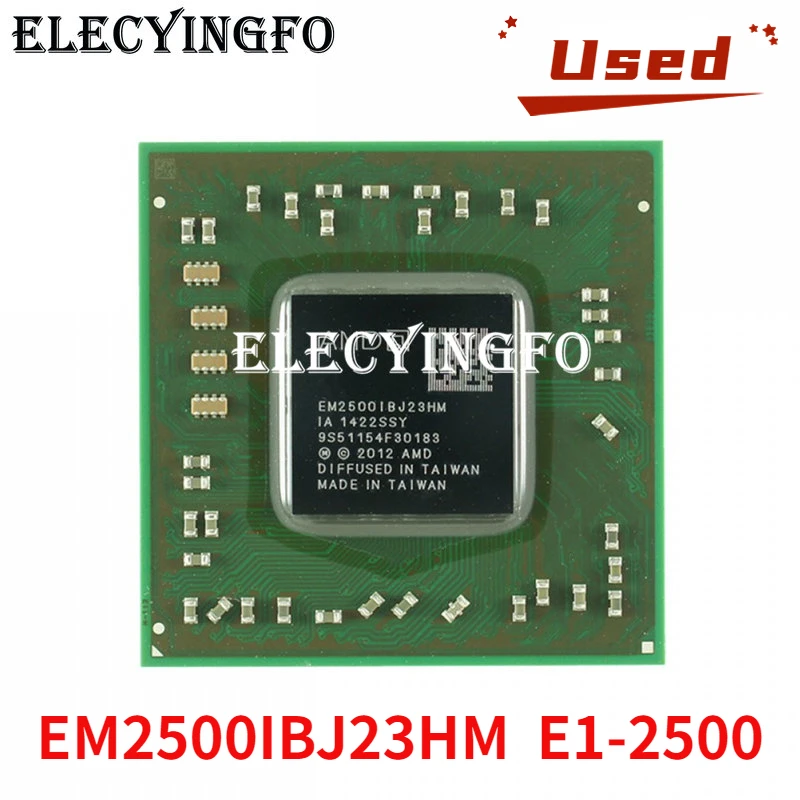 

Refurbished EM2500IBJ23HM E1-2500 CPU BGA Chipset re-balled tested 100% good working