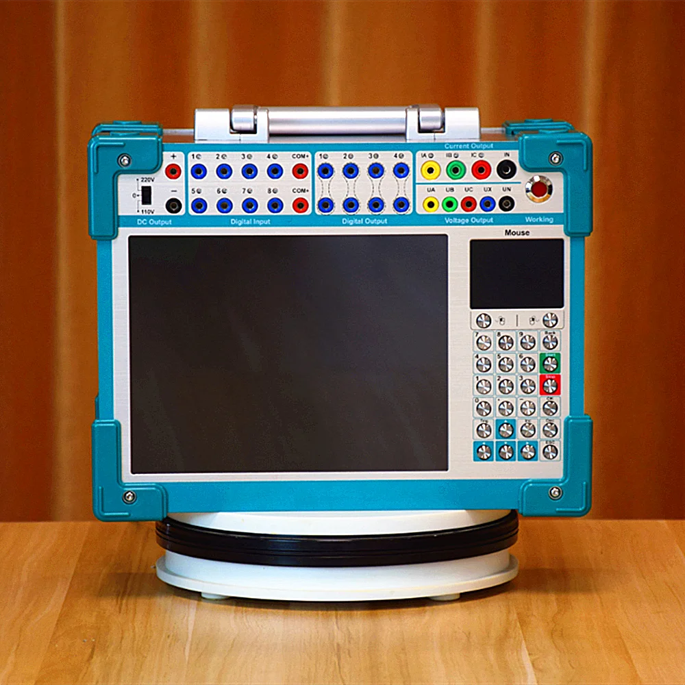 Многофункциональный 3-фазный микрокомпьютерный релейный тестер трехфазный