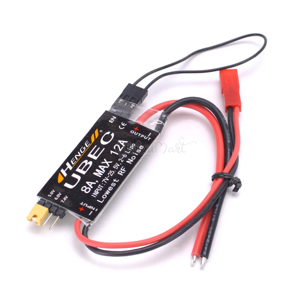 Выход HENGE 8A UBEC 5V / 6V 6A Max 12A Inport 7V-25 5 V 2-6S Lipo 6-16 cell Ni-MH входной переключатель Mode BEC для