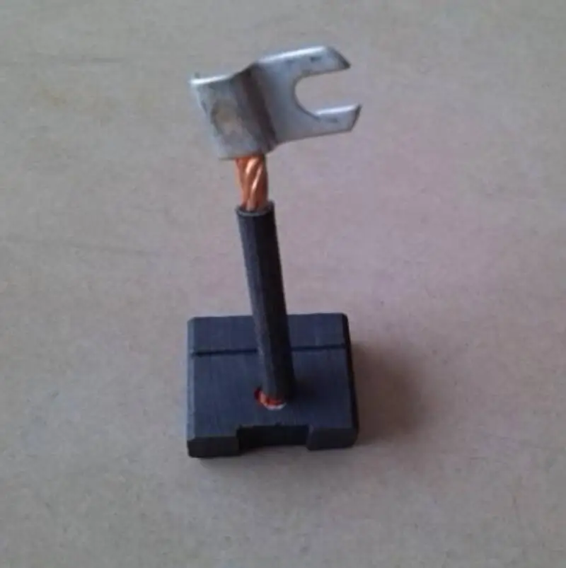 

4 шт., Графитовая щетка для электрического вилочного погрузчика, 9 х25 х20 мм