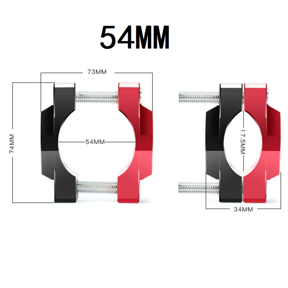 Подставка для мотоцикла 32 мм/42 мм/54 мм кронштейн зажим бампера вспомогательный