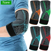tcare 1 pc elbow brace compression support sleeve for tendonitis tennis elbow brace golf elbow weightlifting for gym workouts