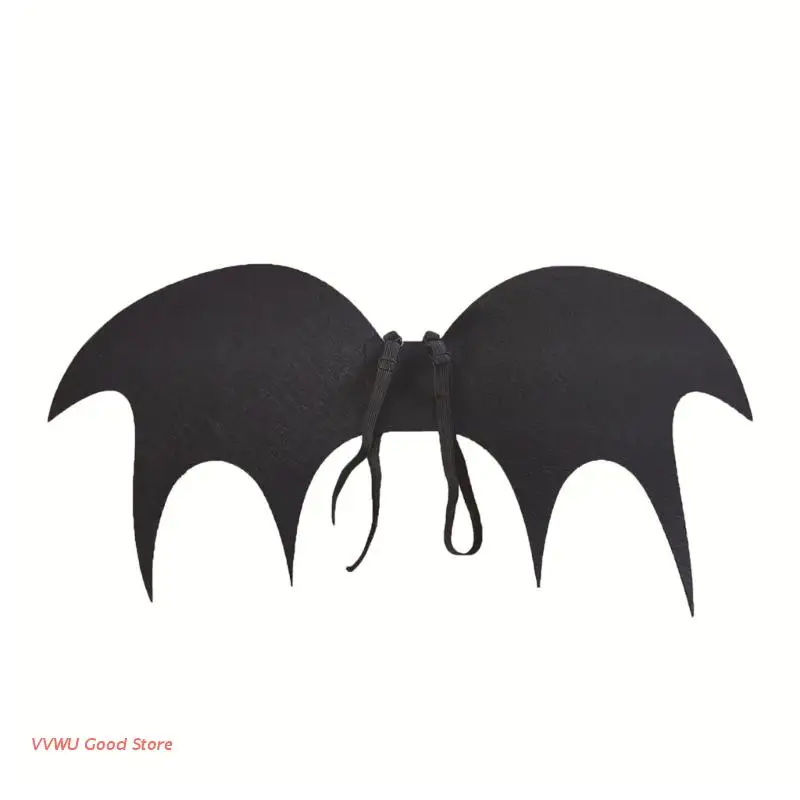 

Bat Wings Bat Cosplay Costume Halloween Costume Accessory Bat Wings with Elastic Straps,for Kids Boys Girls,One Size