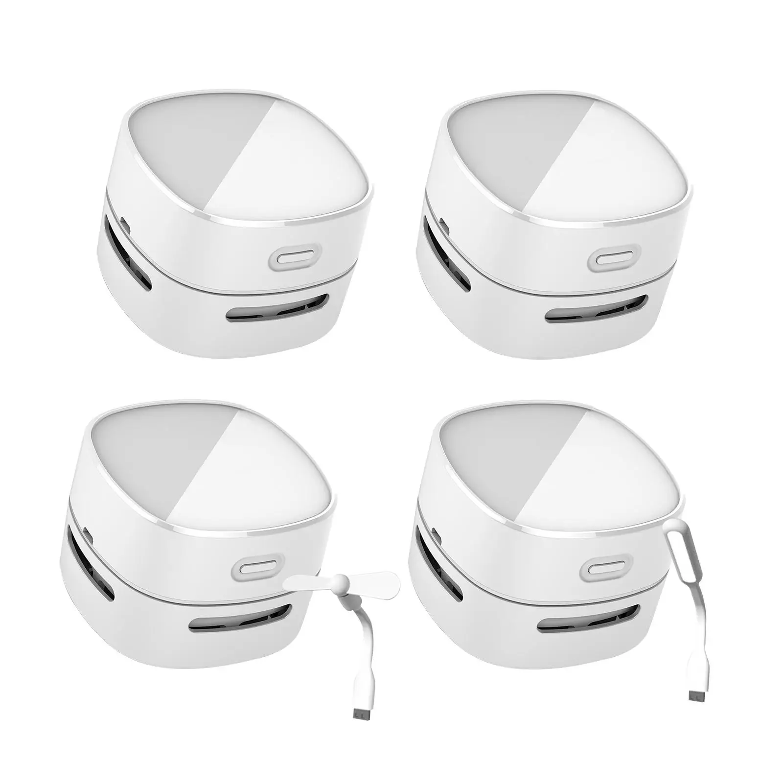 

Portable Desktop Vacuum Cleaner Keyboard 360O Rotatable Design for Pet Hairs Cars