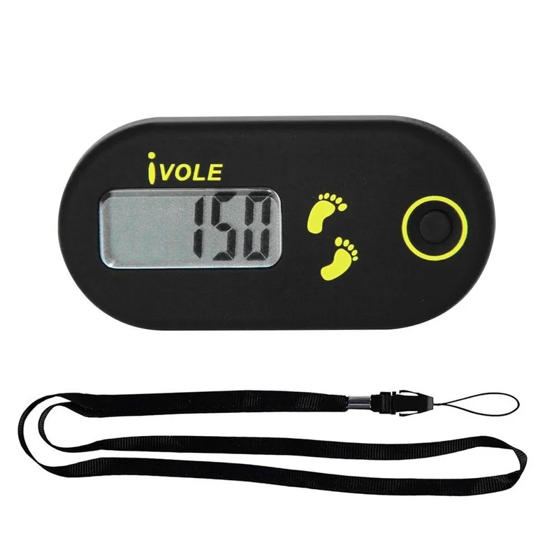 

Mini Step Counter Walking 3D Digital Pedometer for Exercise Men Wome Mini Pedometer with Clip Walking Pedometer Calorie Counter