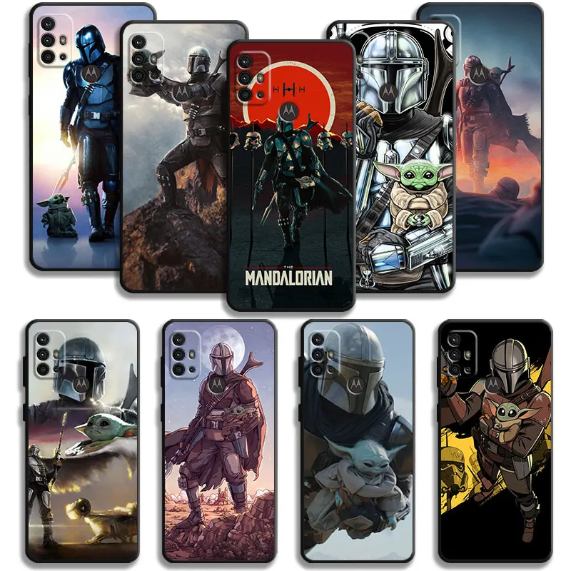 

Disney The Mandalorian Carry Yoda Phone Case For Motorola G31 E6s G8 Plus Power G30 20 Pro G22 G9 Play G Stylus 2022 Back Cover