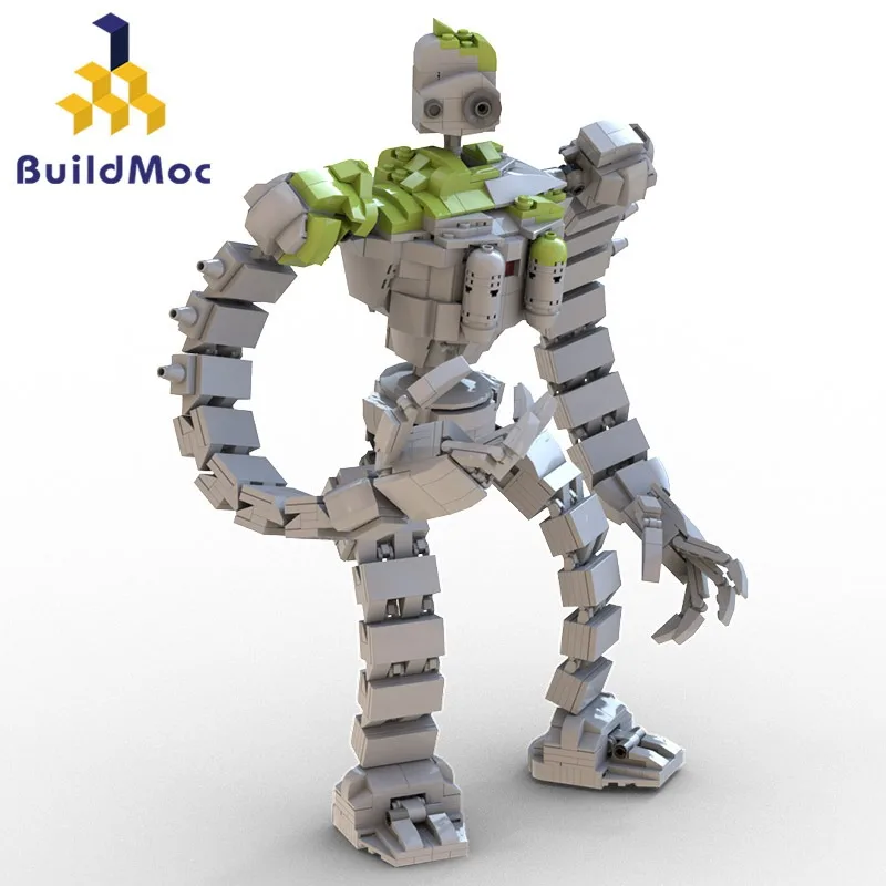 

BuildMoc Laputaned Mecha Robot Building Blocks Soldier for Castle In The Sky Defense Guardian Bricks Toys for Children Xmas Gift