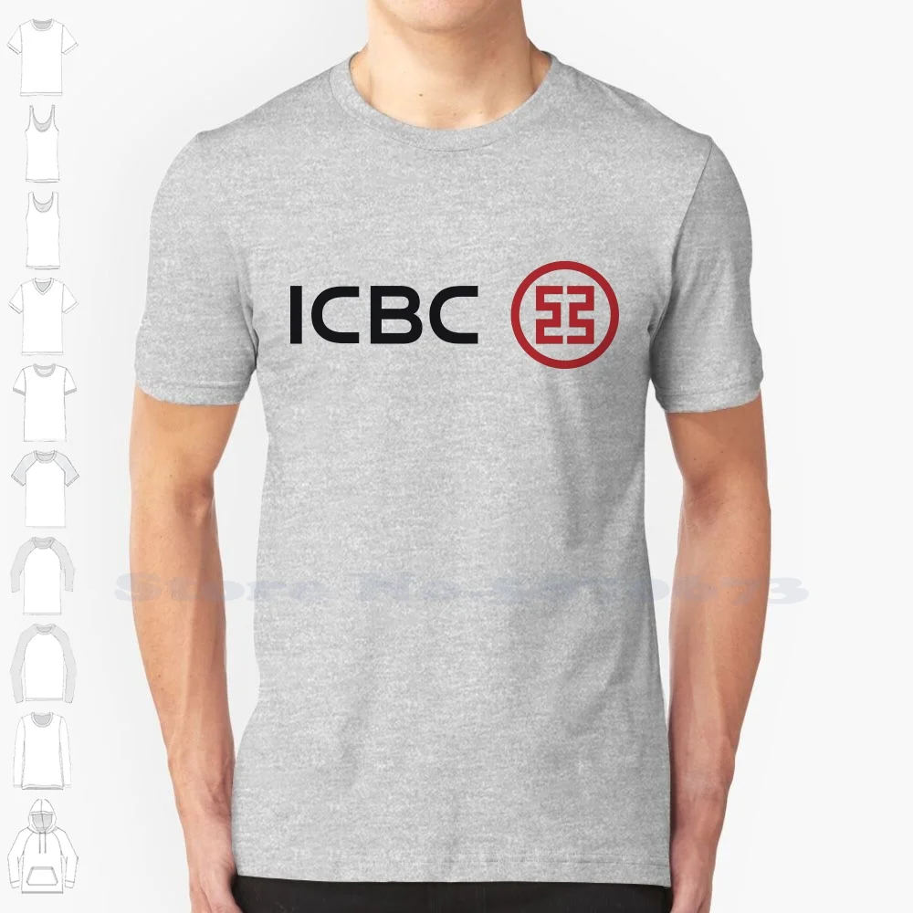 

ICBC High-quality T Shirts Fashion T-shirt New 100% Cotton Tee