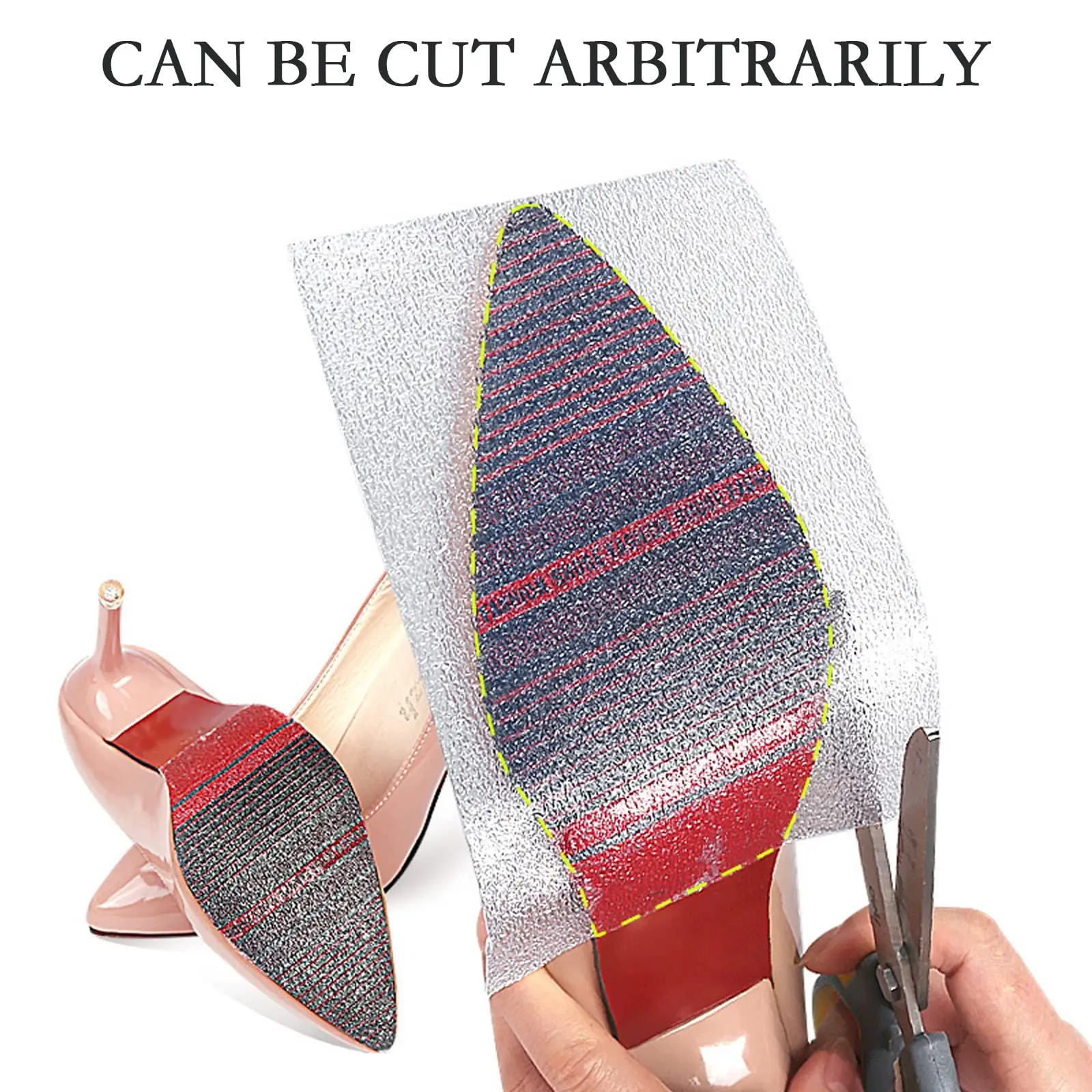 Shoes Sole Protector Sticker For High Heels Sneakers Bottom Ground Grip Shoe Protective Outsole Insole Pad Self-adhesive Soles