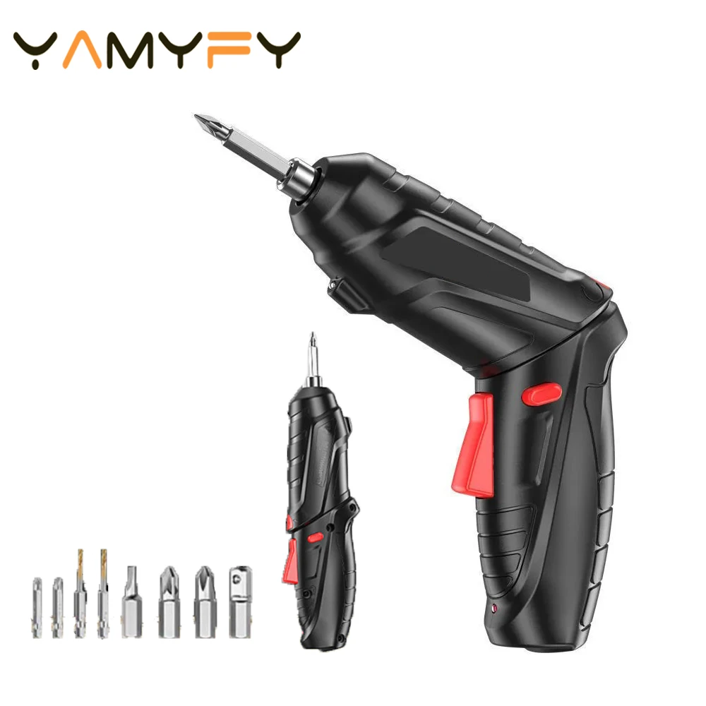 

Electric Screwdriver Set Rechargeable Electric Screwdriver Set Powerful Impact Wireless Screwdriver Drill Electric Repair Tool
