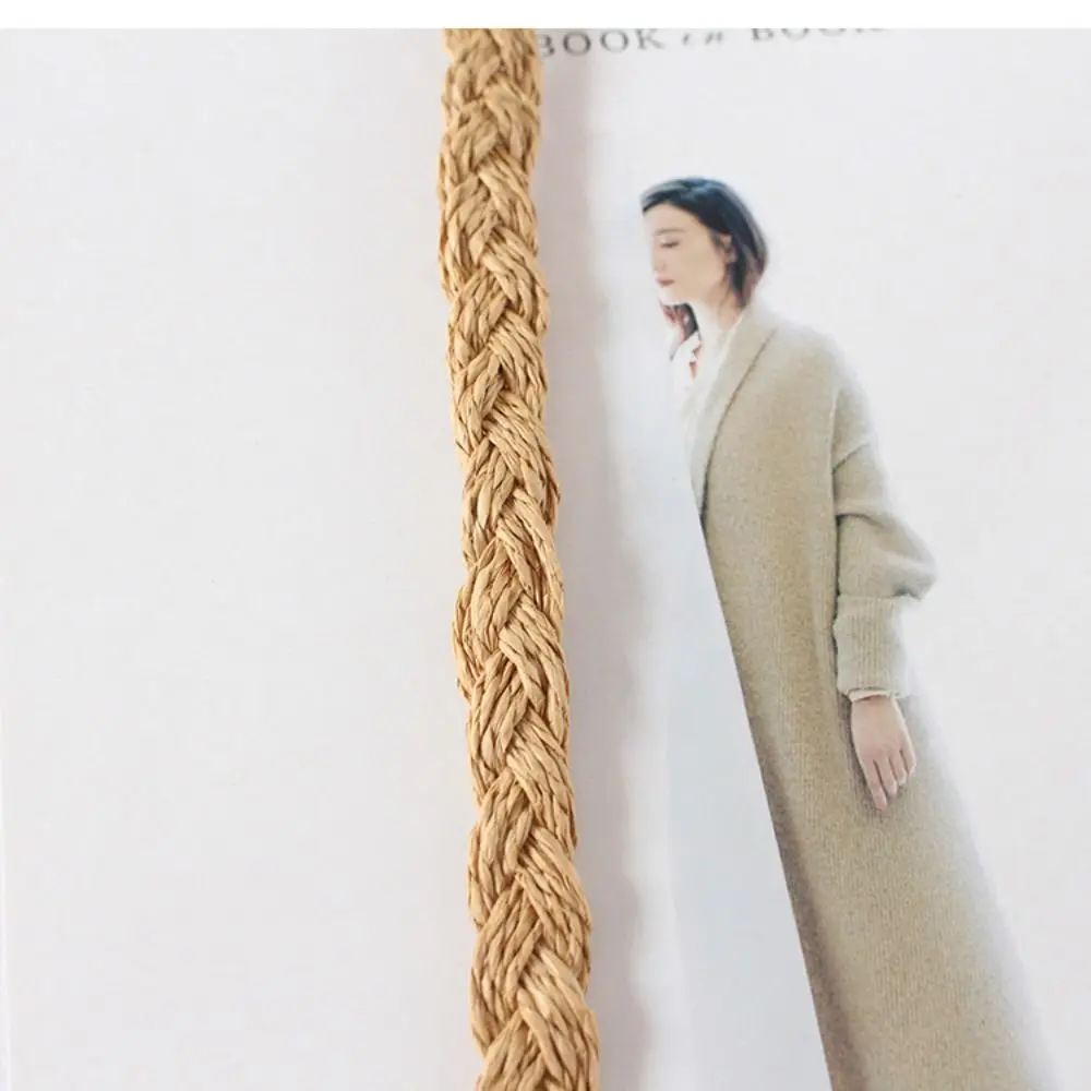 Полукруглая плетеная Сумка через плечо на молнии для женщин