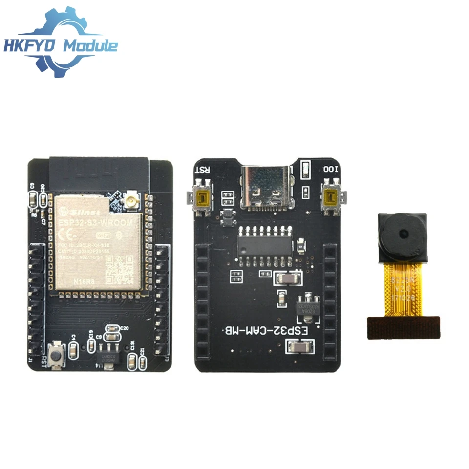 ESP32-S3-N16R8 CAM Макетная плата WiFi+ Bluetooth-модуль с камерой OV2640/OV3660