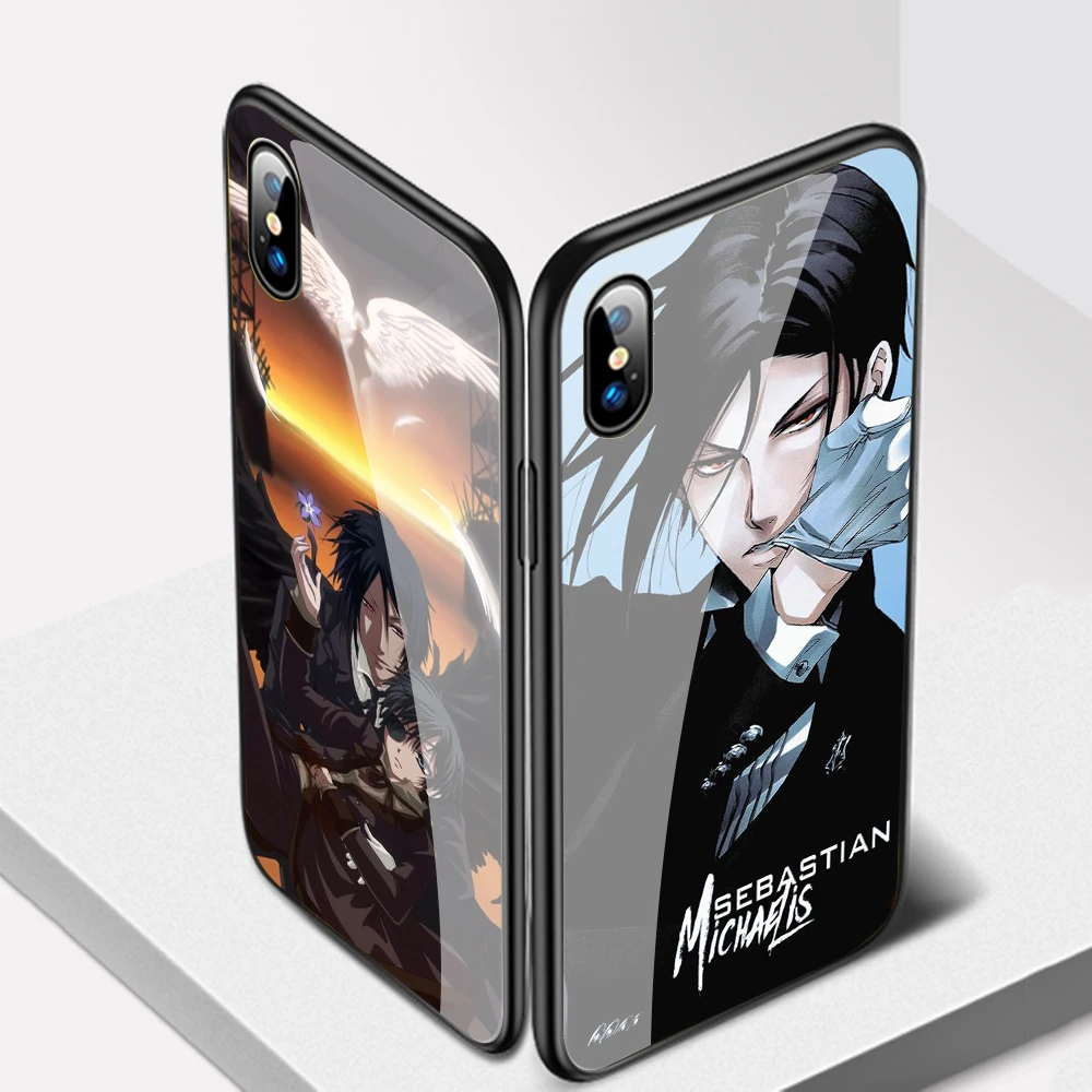 Стеклянный чехол для iPhone 15 14 Plus 13 12 11 X XS XR Pro Max Mini 8 7