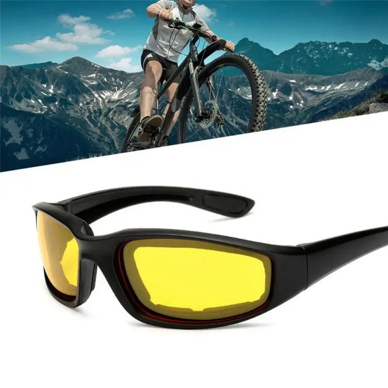 

Fashionable Motorcycle Glasses Racing Anti-glare Windproof Vintage Men Women Safety Goggles Eyeglasses Sunglasses Eye Protection