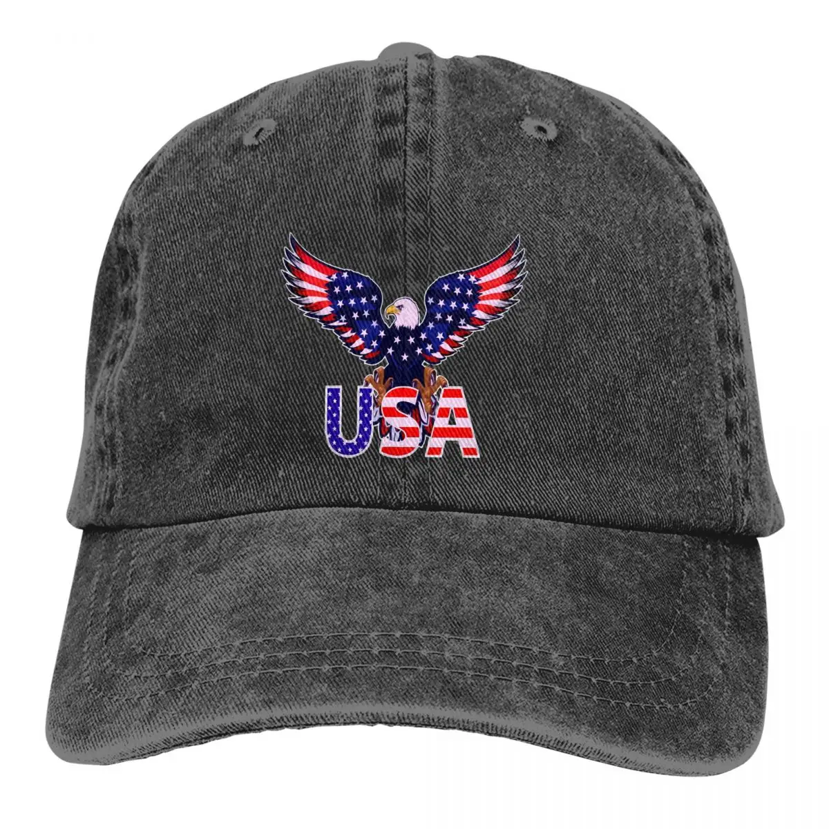 

Summer Cap Sun Visor Classic Hip Hop Caps American Eagle Cowboy Hat Peaked Hats
