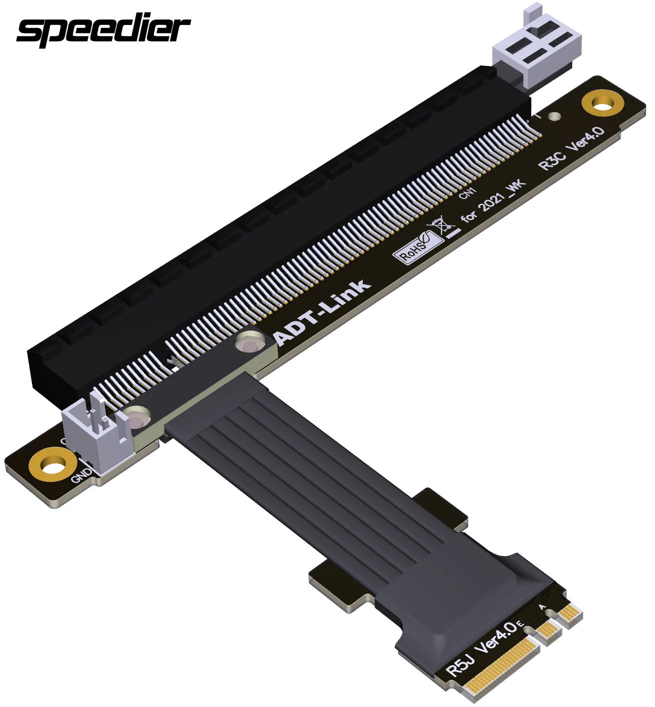 

Riser PCIe4.0 M.2 WiFi ключ A.E интерфейс к x16 удлинитель высокоскоростной Gen4 M2 WiFi 16x SSD переходник адаптер для графического процессора