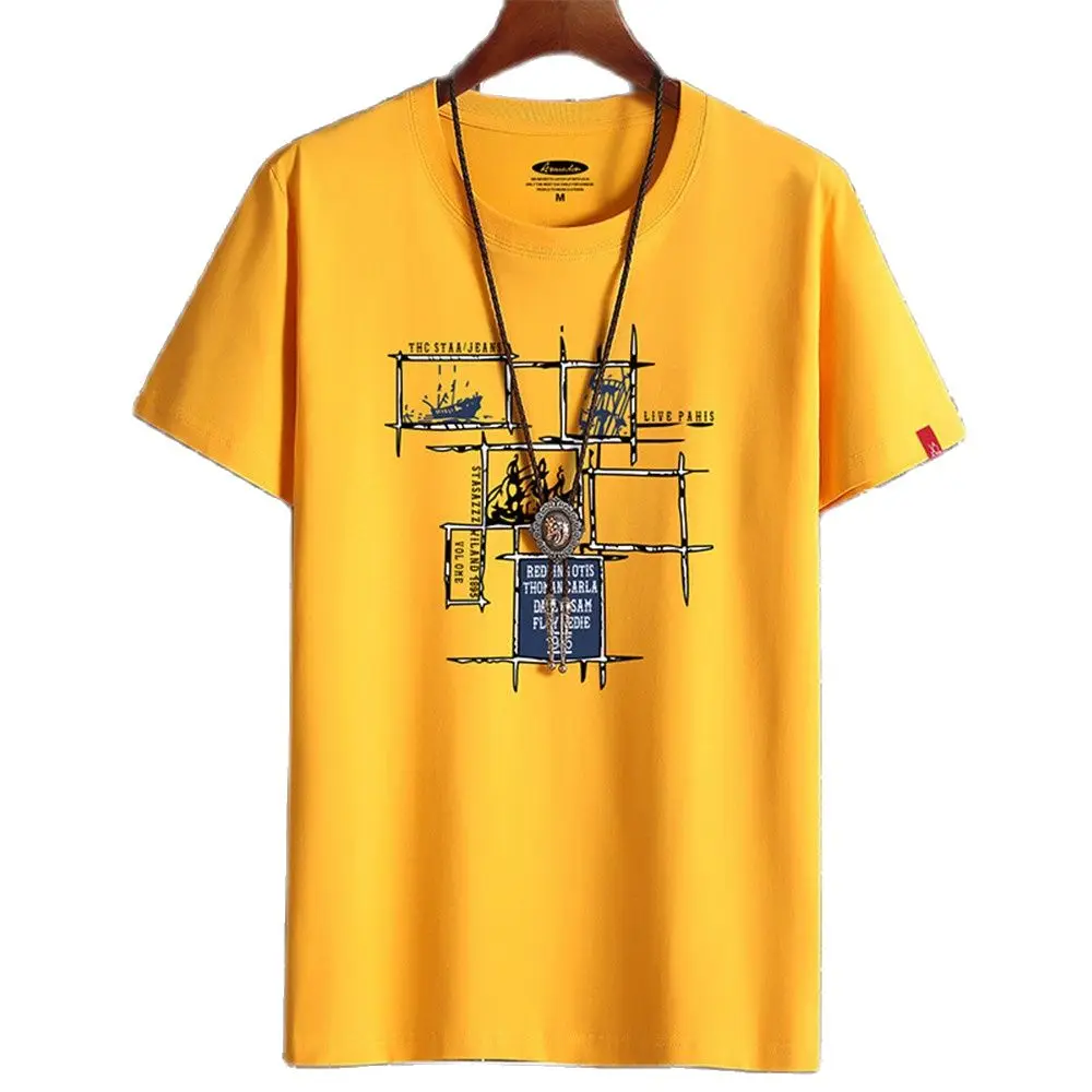 

Men's T-shirt Summer New Cotton White Solid T Shirt Men Causal Male Tshirt O-neck High Quality Man Short Sleev T-shirt Tops