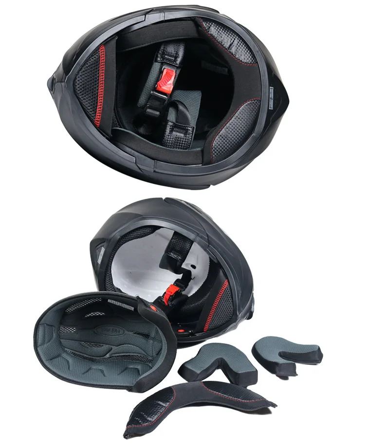 Suitable for  helmets, electric helmets, double lens facelift helmets, full helmets, electric vehicles, anti fog helmets enlarge