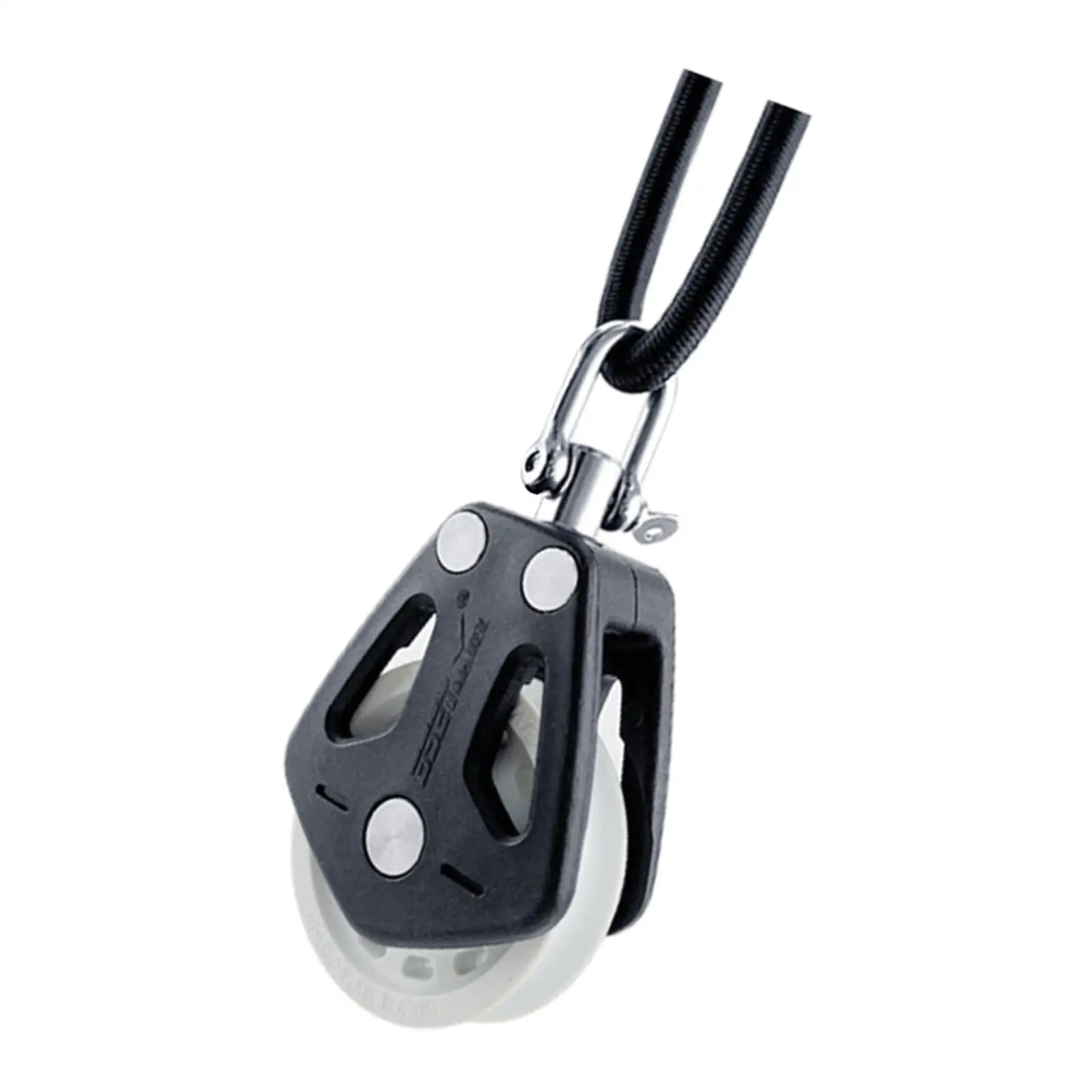 

Sailing Dinghy Boat Single Swivel Block ,Self-Lubricating ABS Sheave Durable