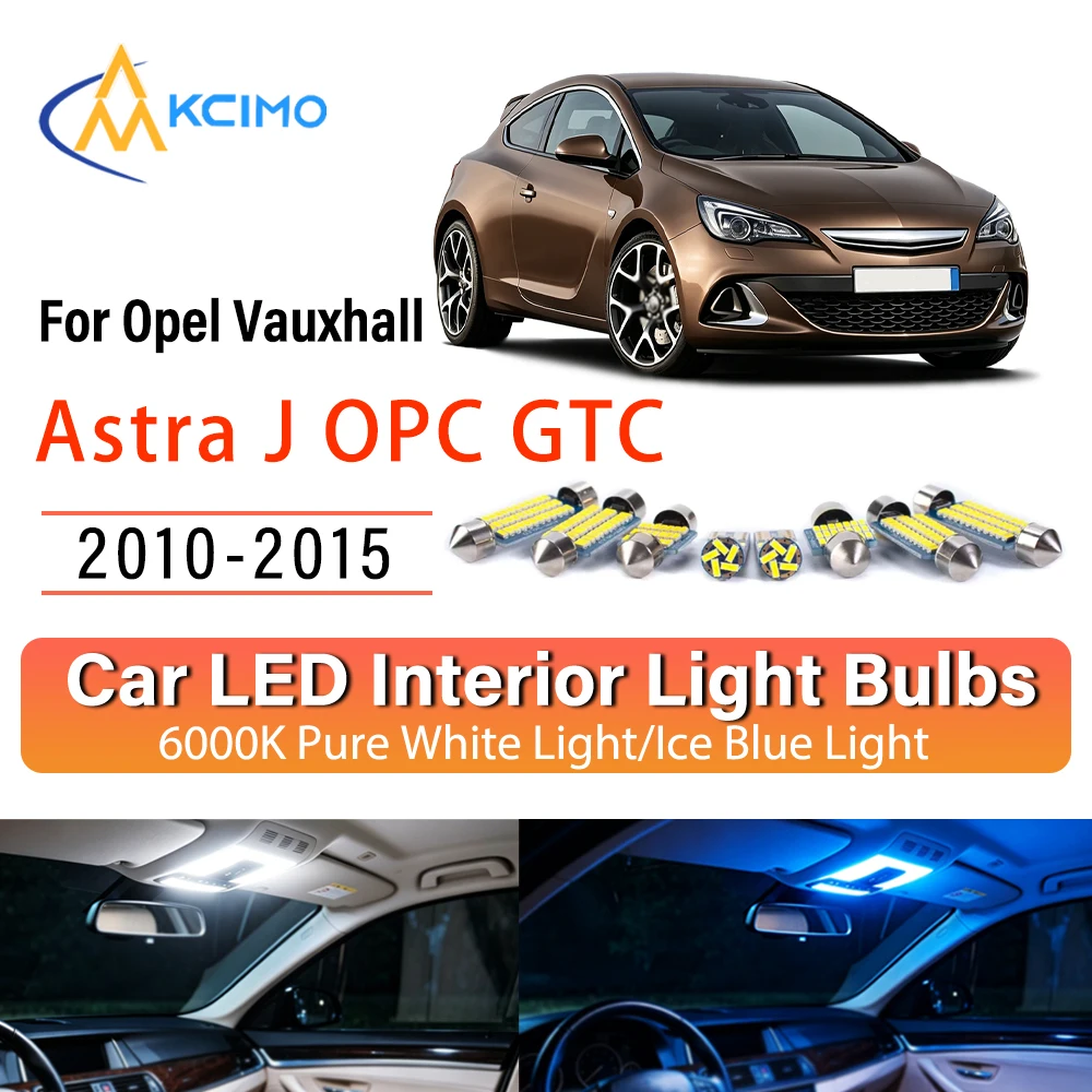 Фото Светодиодная лампа премиум-класса для Opel Vauxhall Astra J OPC GTC 2010-2015, создает уютный стиль и атмосферу, простая установка, для интерьера. №1