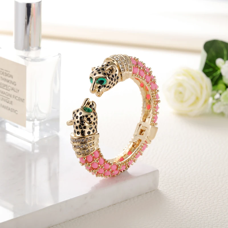 Новинка модные эпоксидные браслеты GrayBirds в виде животных леопардовой Пантеры