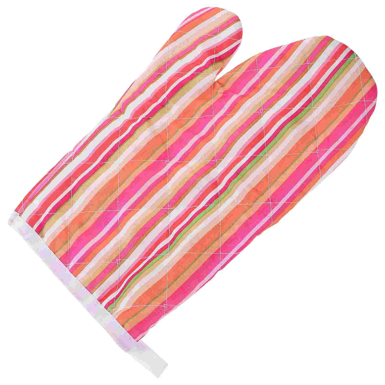 

Gloves Non-slip Oven Baking Small Mitts Non-woven Fabric Heat Resistant Kitchen