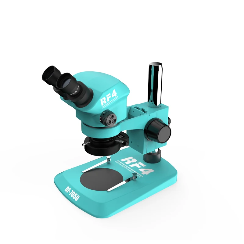

Оптический стерео бинокулярный микроскоп RF4 RF-7050 + 144 7-50x с непрерывным увеличением, HD широкоугольный окуляр, регулируемый 144 светодиодный
