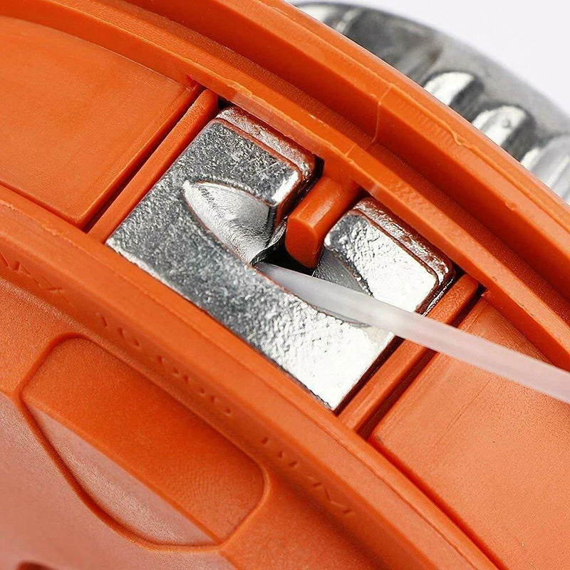 Замена головки линии триммера газонокосилки Double Spool Trimmer Lawn Mower Replacement Outdoor Car Universal Twister Bump Feed Line Head Flagella Brush on.