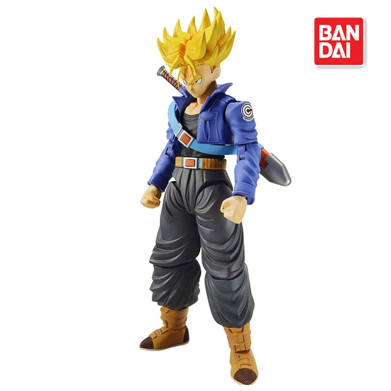

Bandai Оригинальная фигурка-подъем, драконий жемчуг, супер сайян, модель, трансформер, сражение, желтые волосы, орнамент, коллекционный подарок