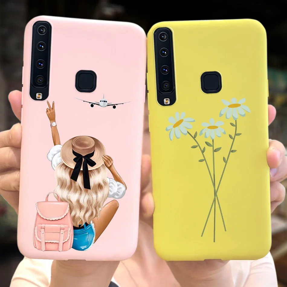 Для Samsung Galaxy A9 2018 чехол для телефона (2018) SM-A920F A9200 модный дизайн Луны Мягкие