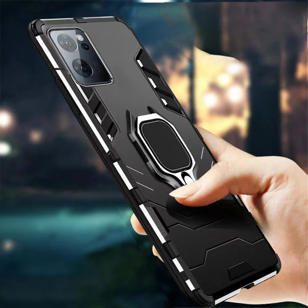 

Reno 7 SE Ring Holder Case for Reno 7 SE Reno7 Pro case Stand Hybrid Cover For OPPO Reno 6 Pro 6Z 5 4 Lite Find X3 NEO Fundas