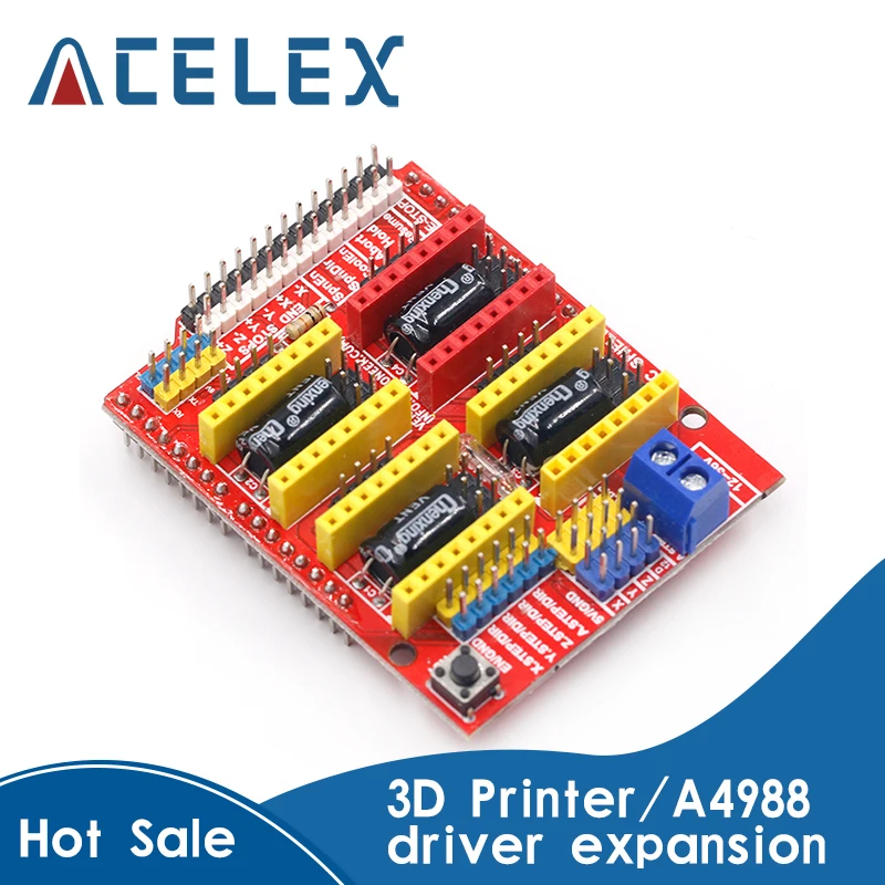 

New cnc shield v3 engraving machine / 3D Printer / A4988 driver expansion board for Arduino
