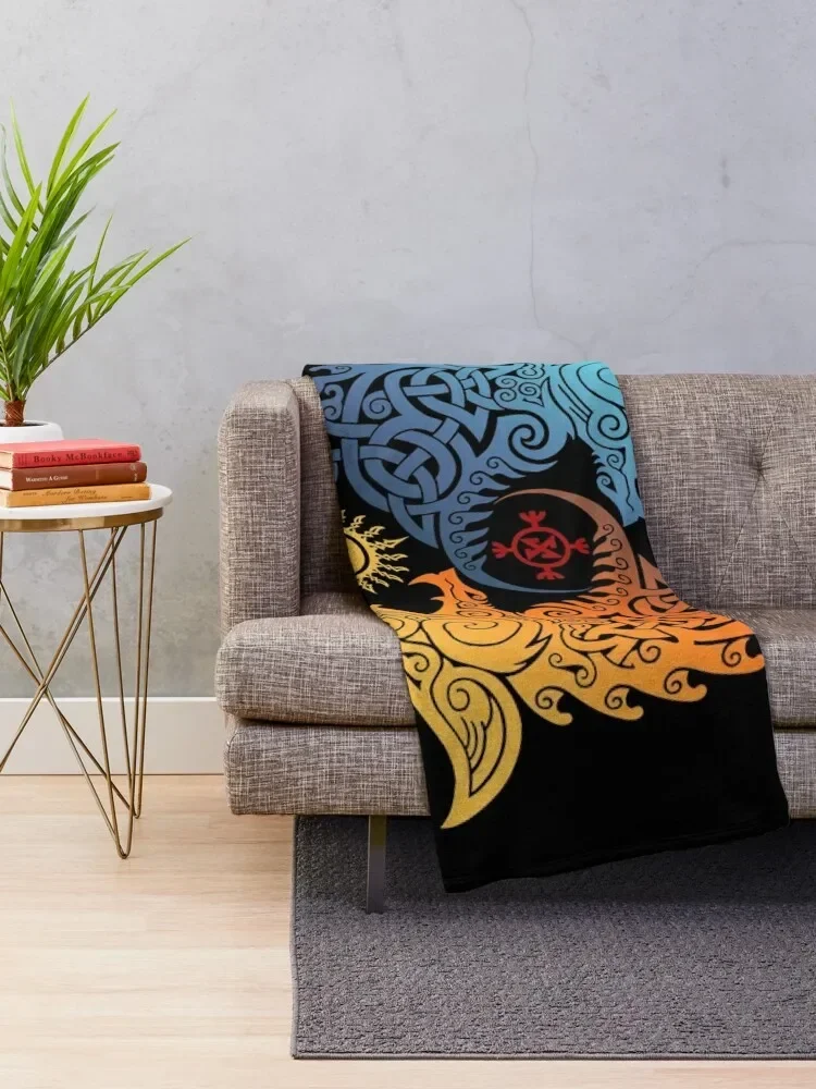 Одеяло Skoll и Hati красивые одеяла Hairys