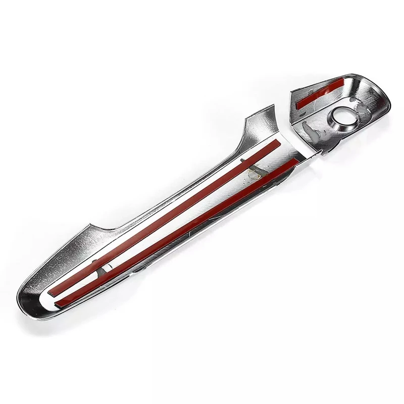 Хромированная крышка дверной ручки для пикапа Mitsubishi L200 Triton 2006-2014 24 шт.