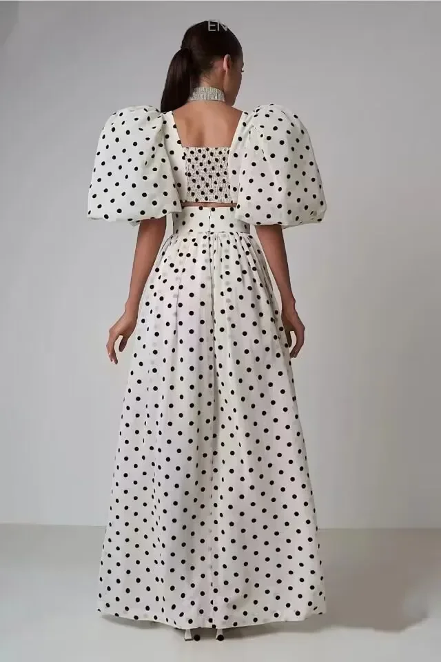 Мода 2023 свободное повседневное длинное платье с пышными рукавами женские халаты