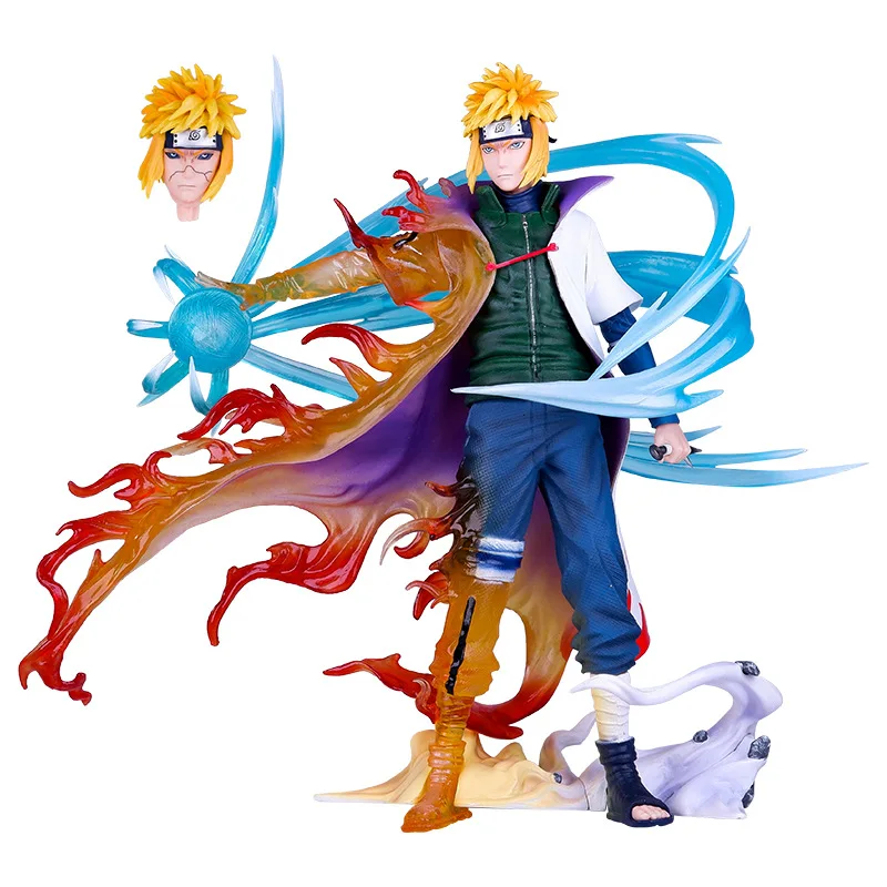 Namikaze Minato Statue Action Figurine Rasengan Desk Decoration Collectible Model Toys Gift