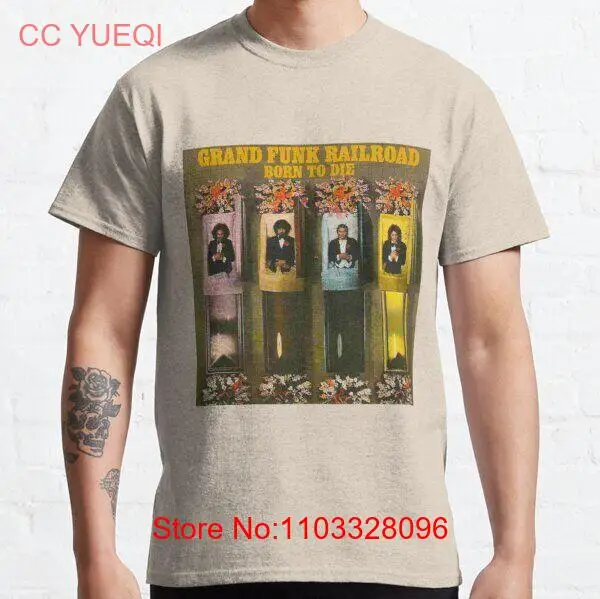 Футболка Born to Die Grand Funk Railroad Don Brewer Mark Farner Craig Frost