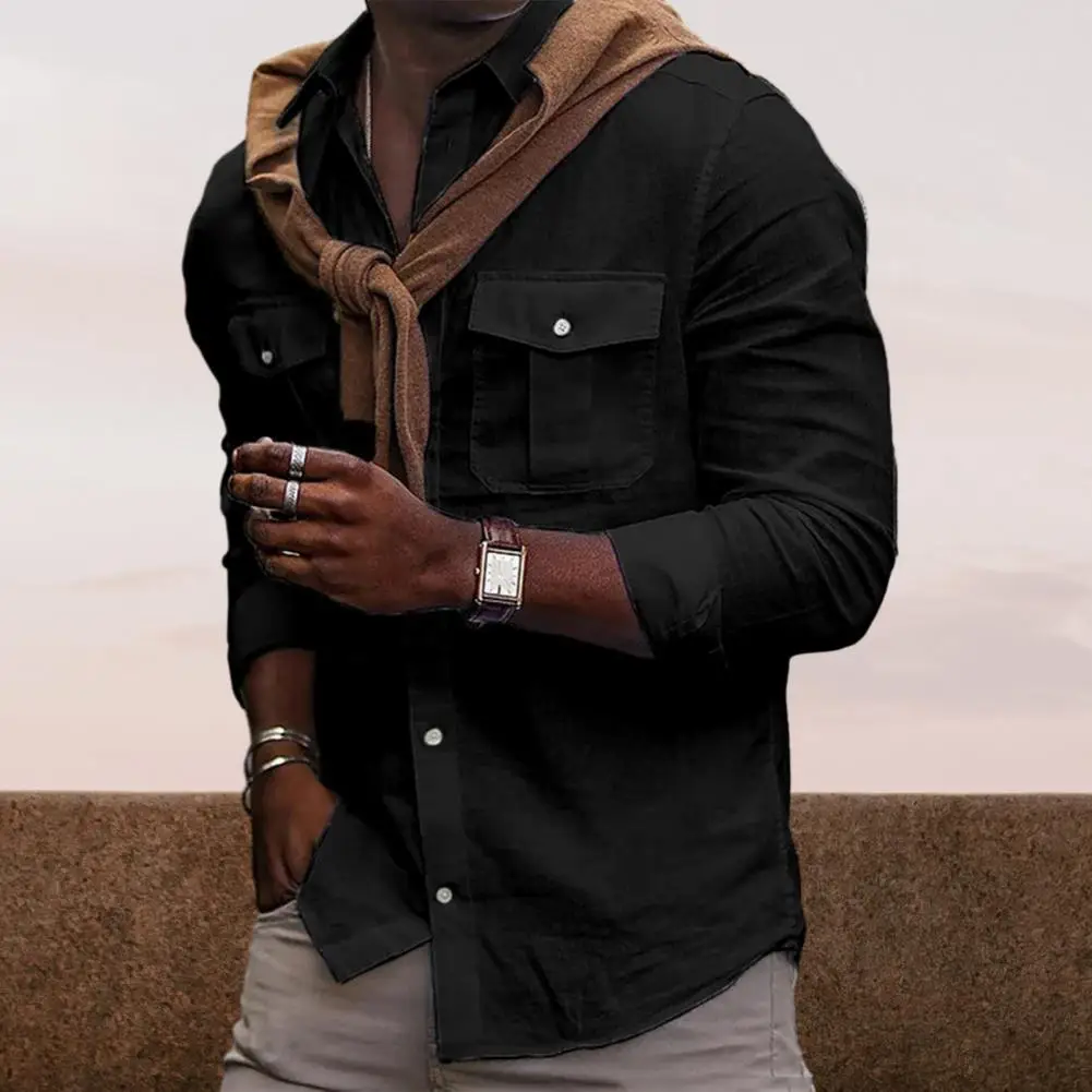 

Рубашка с лацканами для мужчин и женщин, элегантный кардиган в стиле унисекс, элегантная формальная Деловая одежда на пуговицах, весна-осень