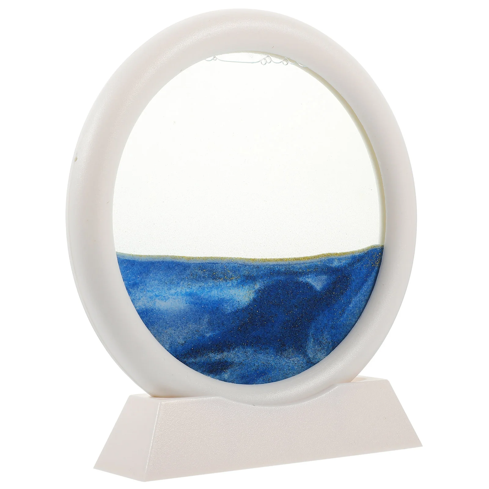 

3d Sand Painting Hourglass Picture Frame Desk Office Study Room Decor Aesthetic Moving Quicksand