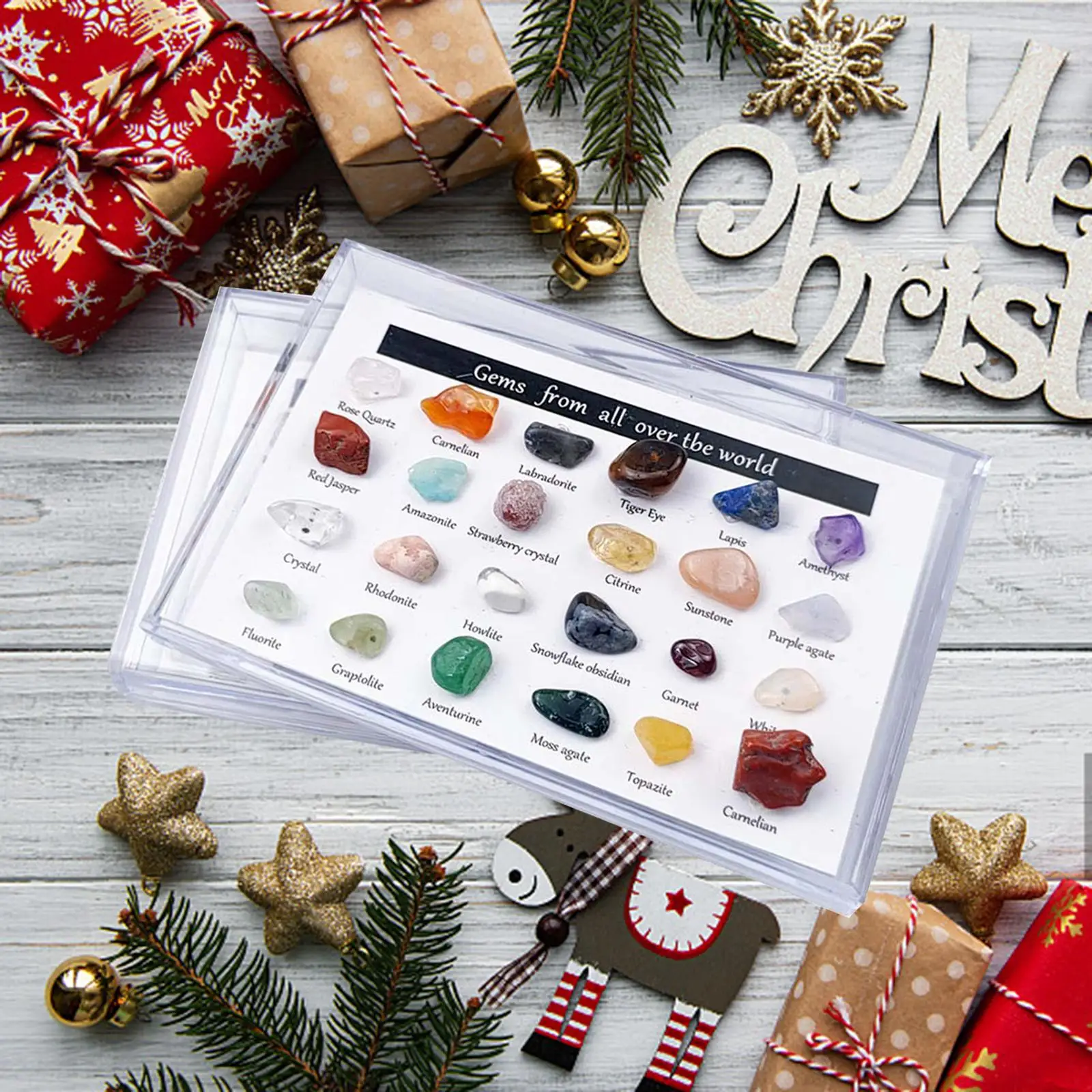 2-4 упаковки календарь для украшения рождества