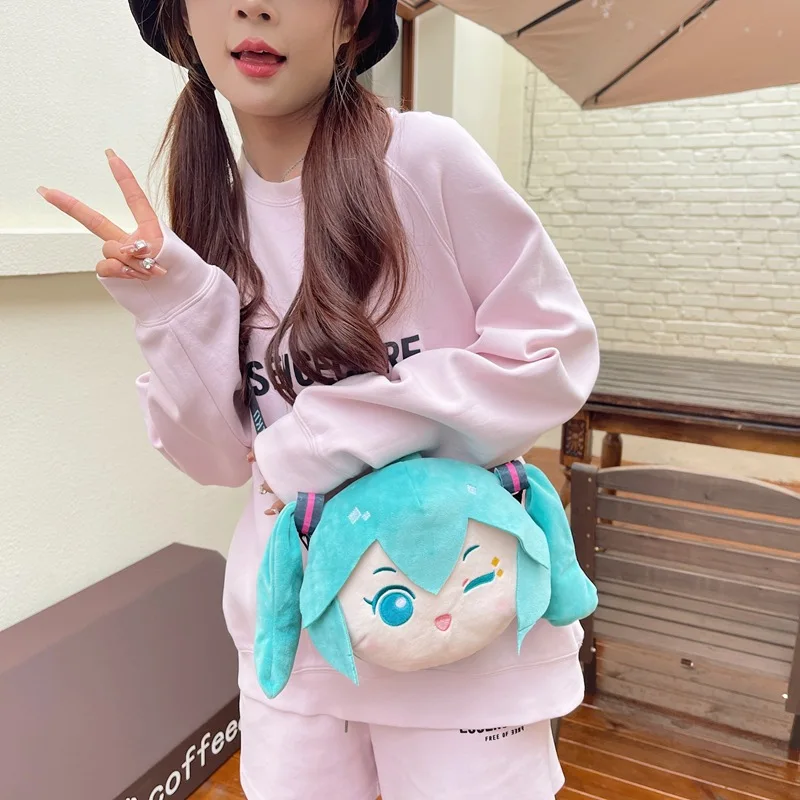 Hatsune Miku плюшевая сумка на плечо Kagamine Len шнурке большая упаковка мягкие плюшевые